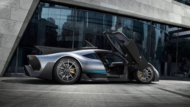 2018 Mercedes-AMG Project One rear doors