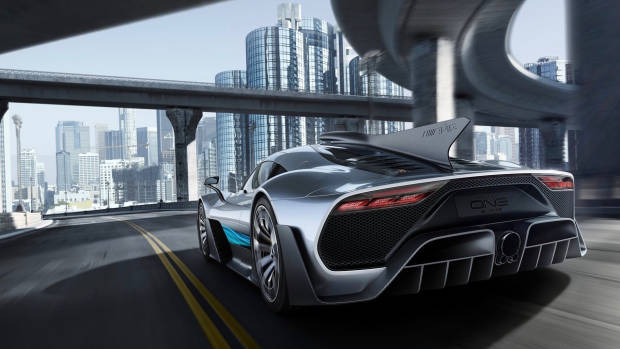 2018 Mercedes-AMG Project One rear doors