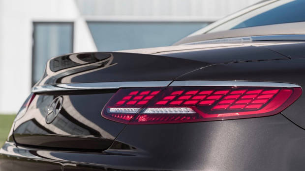 2018 Mercedes-AMG S-Class cabriolet brown tailight