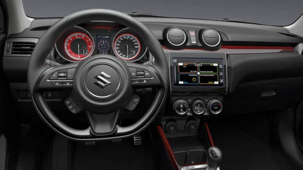 2018 Suzuki Swift Sport interior