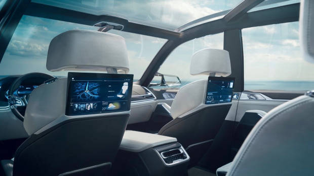 BMW X7 iPerformance concept rear seat