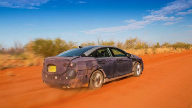 Hyundai Sonata Outback Testing Australia