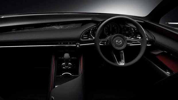 2017 Mazda Kai concept dashboard