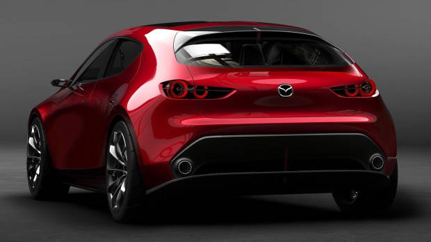 2017 Mazda Kai concept rear