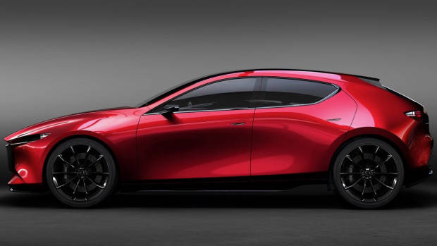 2017 Mazda Kai concept side