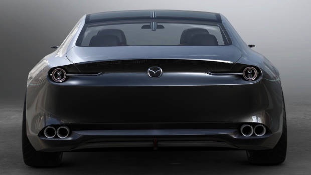 2017 Mazda Vision Coupe rear