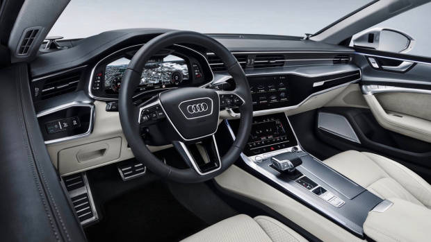 2018 Audi A7 dashboard