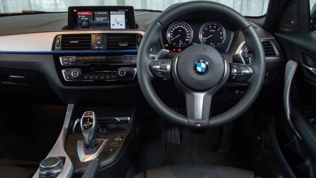 2018 BMW M140i LCI Black Leather Interior