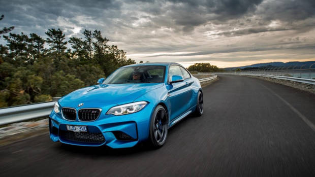 2018 BMW M2 LCI Long Beach Blue Front End
