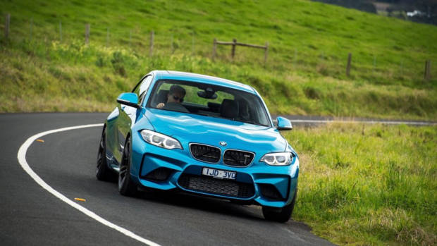 2018 BMW M2 LCI Long Beach Blue Front End