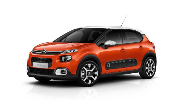 2018 Citroen C3 orange front side