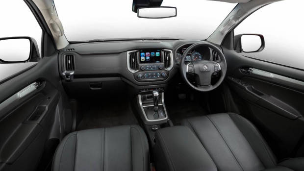 2018 Holden Colorado Storm interior