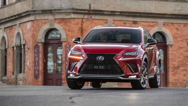 2018 Lexus NX F Sport red front