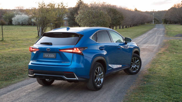 2018 Lexus NX Luxury blue rear