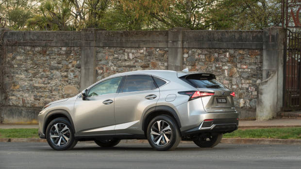 2018 Lexus NX Sports Luxury silver rear