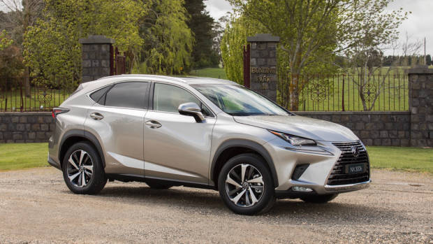 2018 Lexus NX Sports Luxury silver side