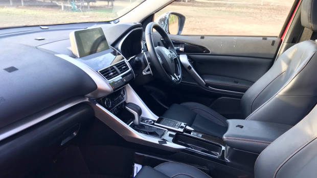 2018 Mitsubishi Eclipse Cross prototype interior