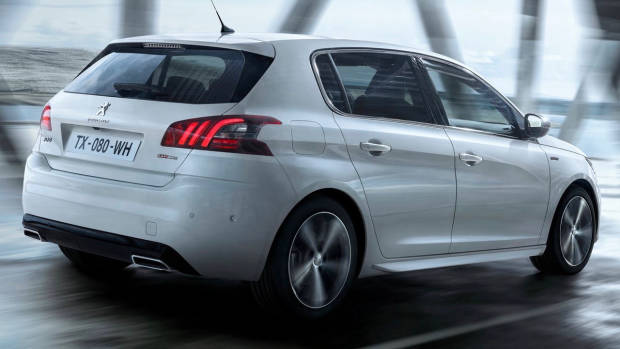 2018 Peugeot 308 GT rear
