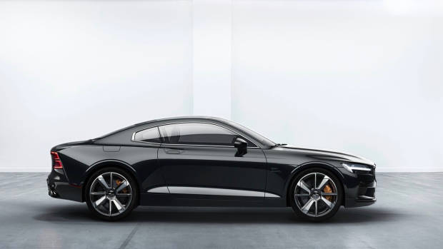 2018 Polestar 1 black side