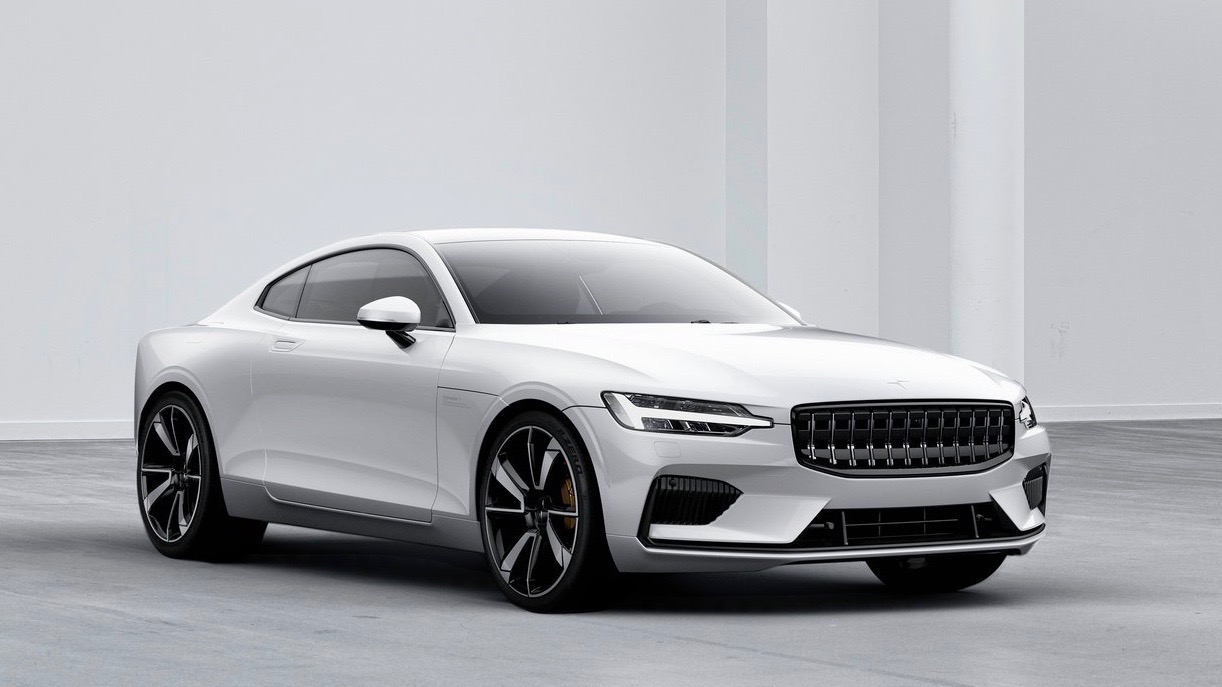 2018 Polestar 1 white front side