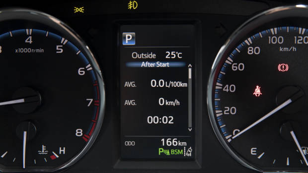 2018 Toyota RAV4 instruments