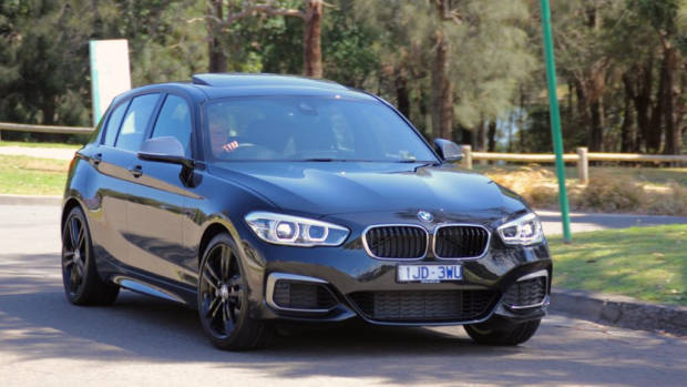 2018 BMW M140i Review Driving Front End Black Sapphire