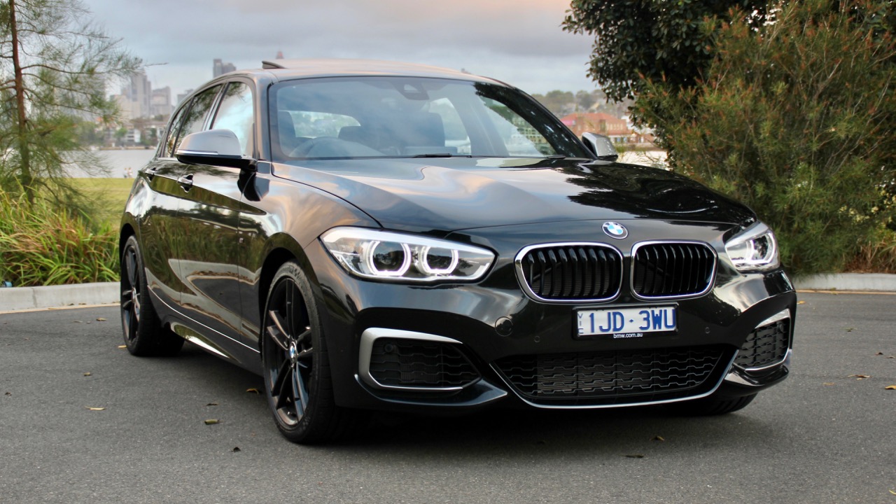 2018 BMW M140i Review Front End Black Sapphire