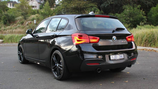2018 BMW M140i Review Rear End Black Sapphire