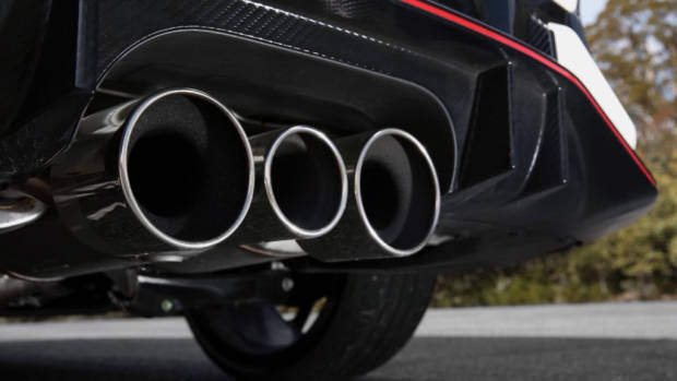 2018 Honda Civic Type R Triple Exhaust