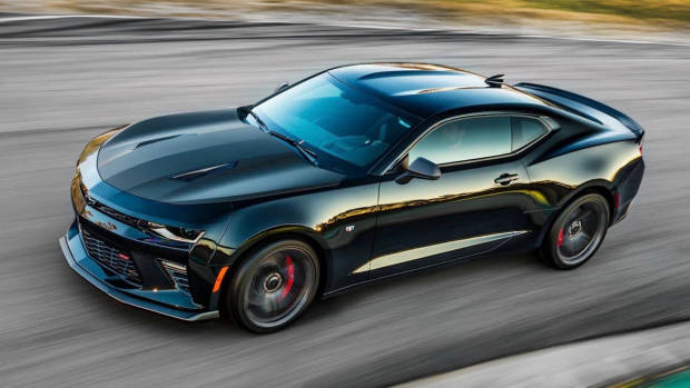 2018 Chevrolet Camaro SS black front side