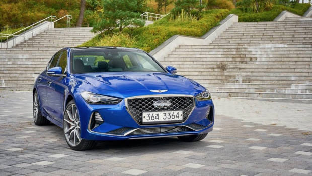 2018 Genesis G70 Head On