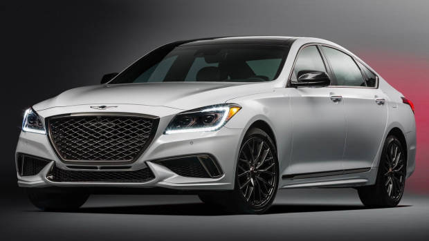 2018 Genesis G80 Sport front