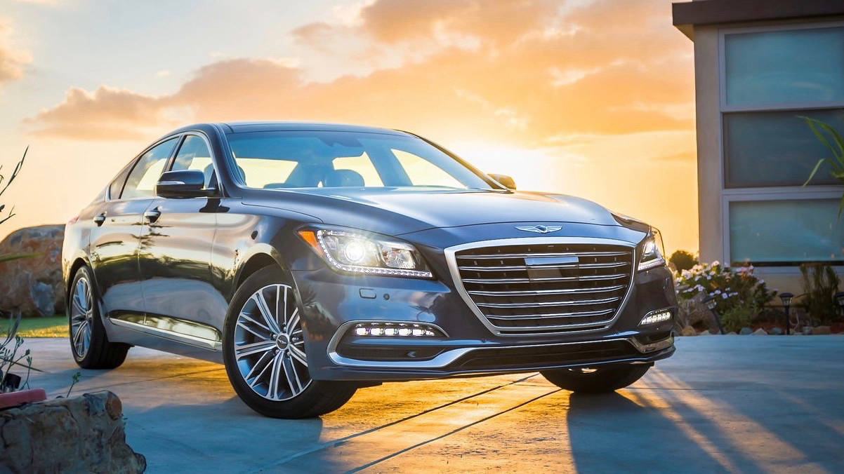 2018 Genesis G80 front