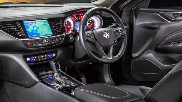 2018 Holden Commodore interior