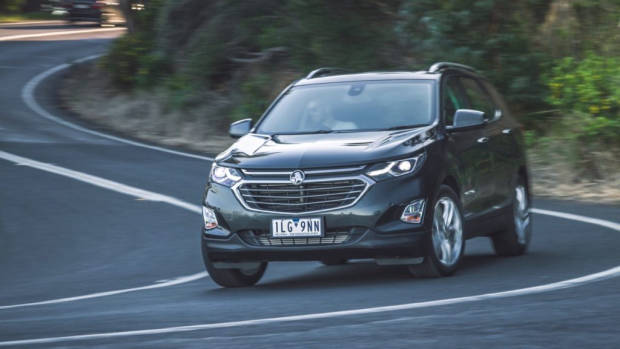 2018 Holden Equinox LTZ-V Son of a Gun Grey Front Driving