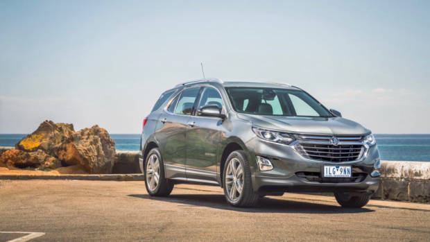 2018 Holden Equinox LTZ-V Son of a Gun Grey Front Profile