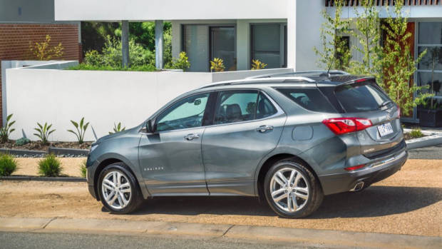 2018 Holden Equinox LTZ-V Son of a Gun Grey Side Profile