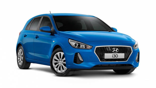 2018 Hyundai i30 Go blue front