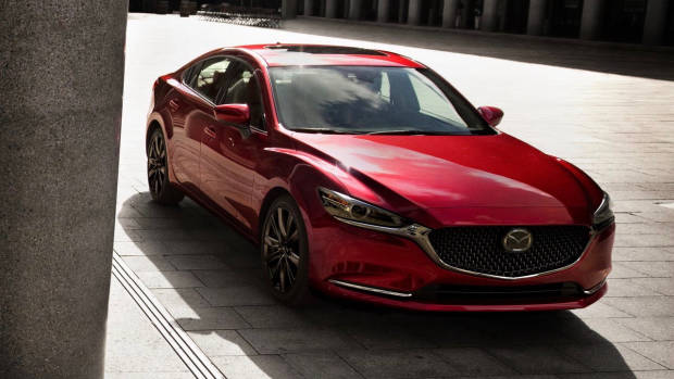 2018 Mazda 6 Atenza Soul Red Crystal front detail