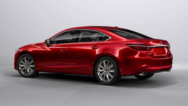 2018 Mazda 6 Atenza Soul Red Crystal rear