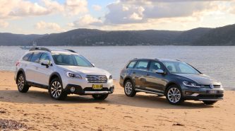 Volkswagen Golf Alltrack vs Subaru Outback Comparison Review