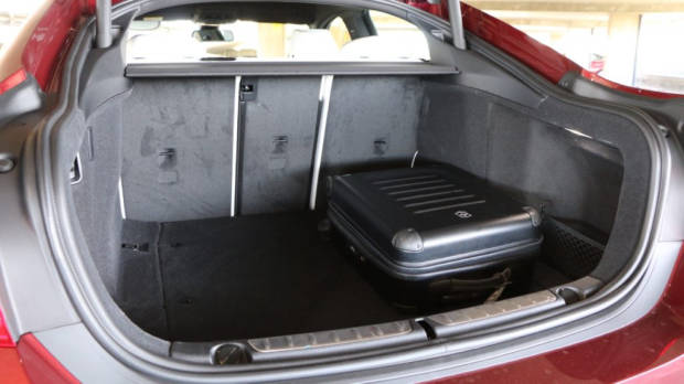 2018 BMW 440i Gran Coupe Review Aventurine Red Boot Space