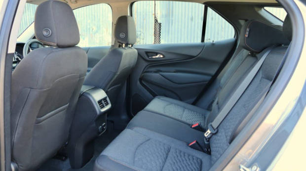 2018 Holden Equinox LT Review Back Seat Space