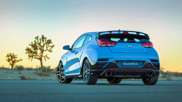 2018 Hyundai Veloster N Performance Blue