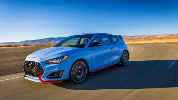 2018 Hyundai Veloster N Performance Blue
