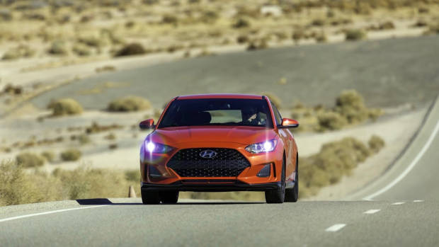 2018 Hyundai Veloster Turbo Orange