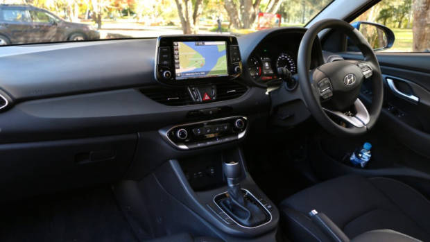 2018 Hyundai i30 Active Dashboard and Front Seat