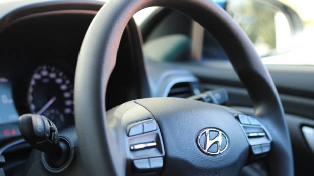 2018 Hyundai i30 plastic steering wheel