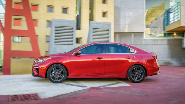 2018 Kia Cerato Sedan Red
