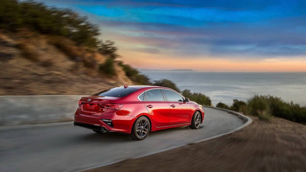 2018 Kia Cerato Sedan Red